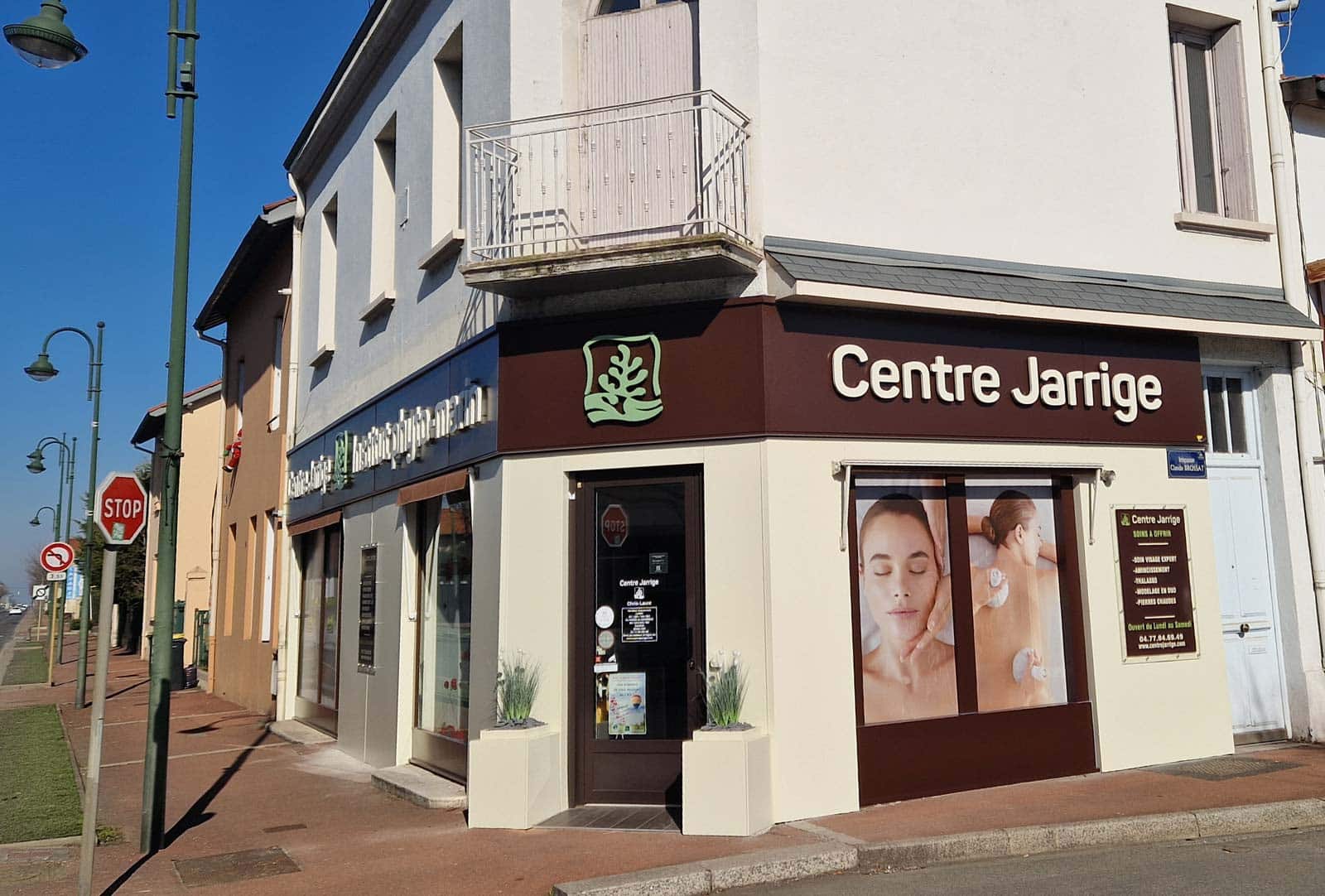 Façade du Centre Jarrige à Montrond-les-Bains