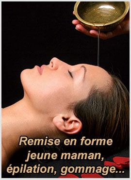 Soins - Remise en forme jeune maman, épilation, gommage...